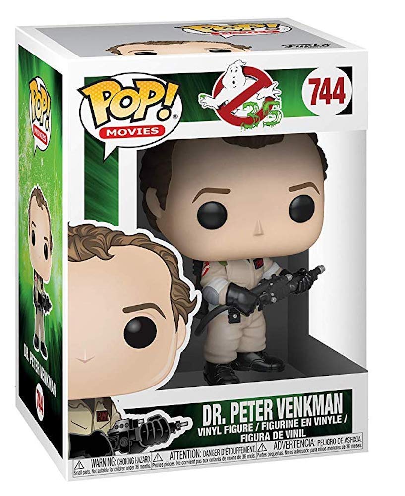Funko Pop! Ghostbusters 4-Pack Collectible Figures - Dr. Peter Venkman, Dr. Raymond Stantz, Dr. Egon Spengler & Winston Zeddemore - Perfect for Movie Fans, Gift Giving & Pop Culture Displays