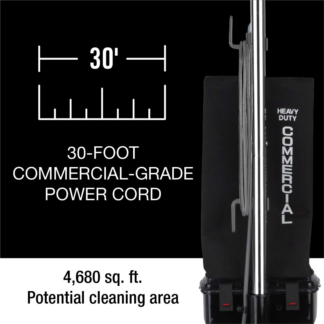 Sanitaire SC689A Commercial Vacuum for Office Cleaning