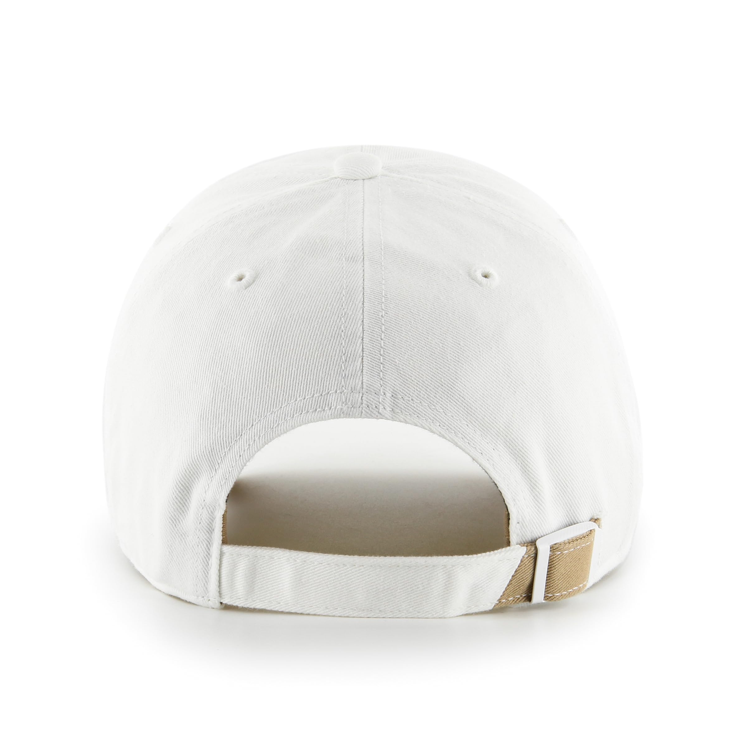 47 Brand Toronto Raptors Adjustable Baseball Cap - White with Gold Logo | NBA Fan Gear, Streetwear Fashion, Sports Accessories for Men & Women