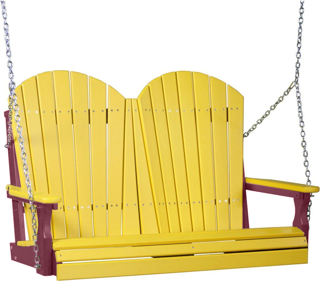 Yellow on Cherrywood