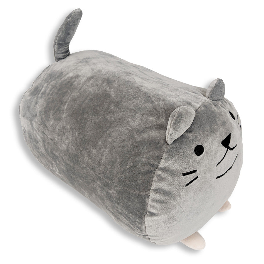 Soft & Cozy Squishy Polyester Cat Snuggle Pillow - Pickles The Cat Design | Perfect for Cuddling, Napping & Stress Relief for Cat Lovers