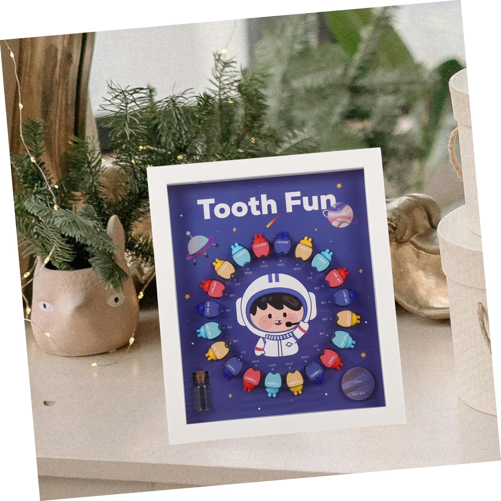 Totority Kids Tooth Storage Box - Durable Plastic Tooth Holder & Organizer for Baby Teeth Keepsake - Perfect for First Lost Tooth, Tooth Fairy Gifts, and Childhood Memorabilia