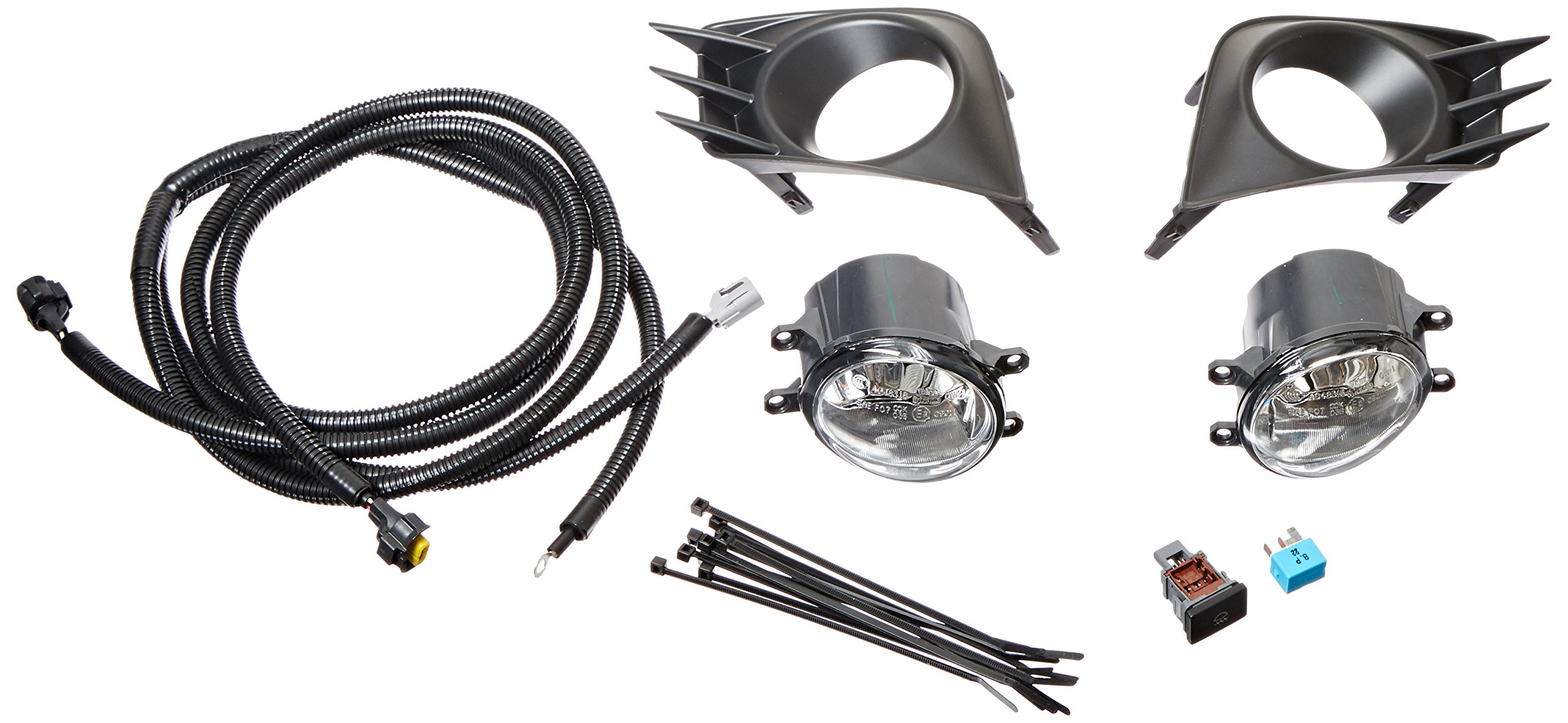 High-Performance LED Fog Light Kit for Cars & Trucks - Waterproof & Durable Off-Road Driving Lights - Perfect for Night Driving, Foggy Weather & Adventure Off-Roading