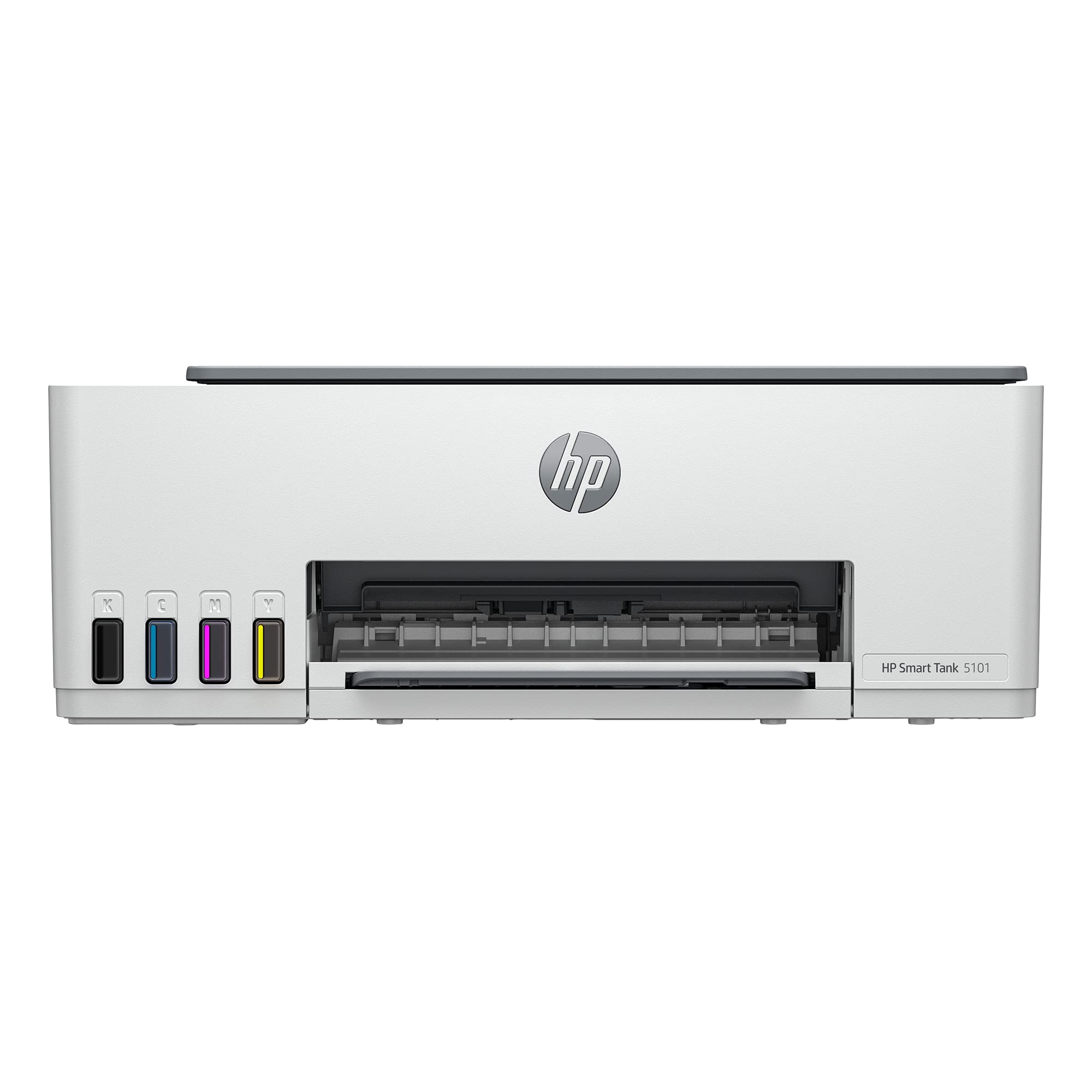 HP Smart Tank 5101 Wireless All-in-One Ink Tank Printer with 2 Years of Ink Included - Print, Scan, Copy - Best for Home & Office Use - Refillable Ink Tank System (1F3Y0A) - Perfect for Remote Work, School Projects, and Small Business Printing Needs