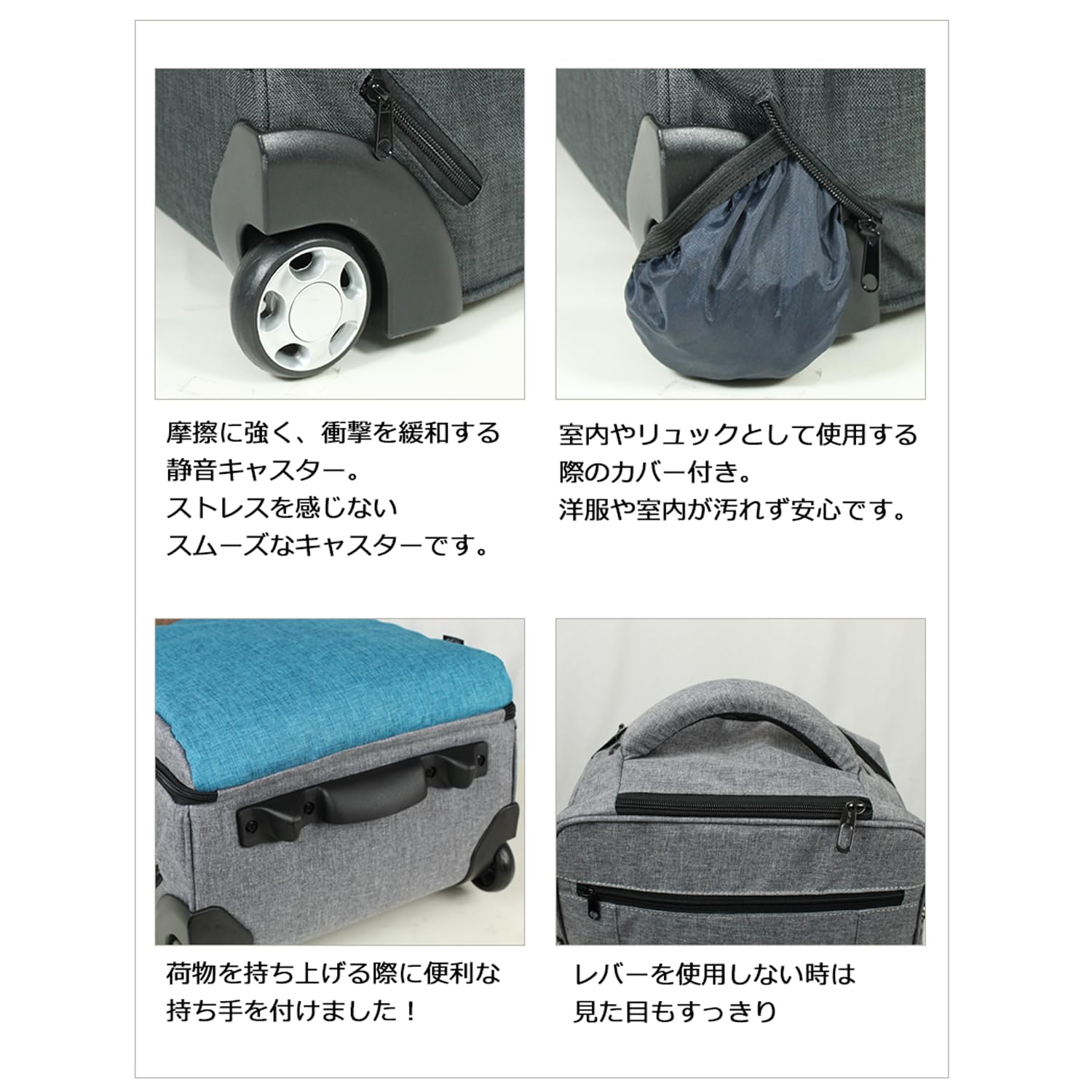Best Carry On Rolling Backpack with Wheels for Travel - 81-76023-13 Dark Gray | Perfect for Airplane, Business Trips & Commuting