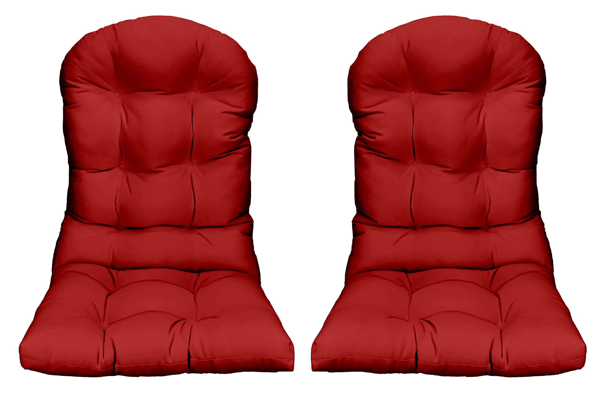 Premium Tufted Adirondack Chair Cushion Set of 2 - 42.5