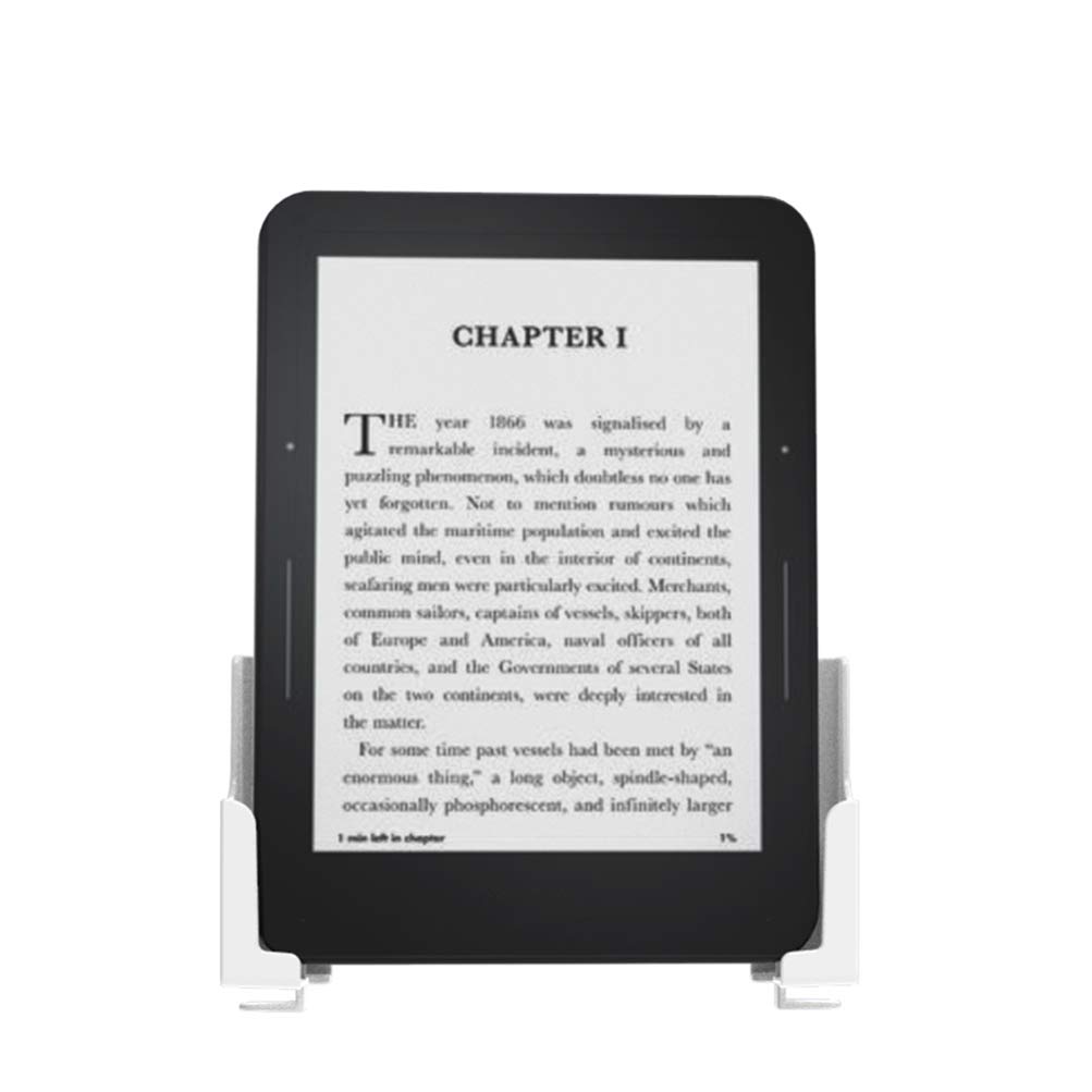 Wall Mount Phone Tablet Holder - Dual Slot Adjustable Stand for Smartphones & Tablets | Secure Hanging Storage Bracket | Perfect for Kitchen, Bedroom & Office (Black)