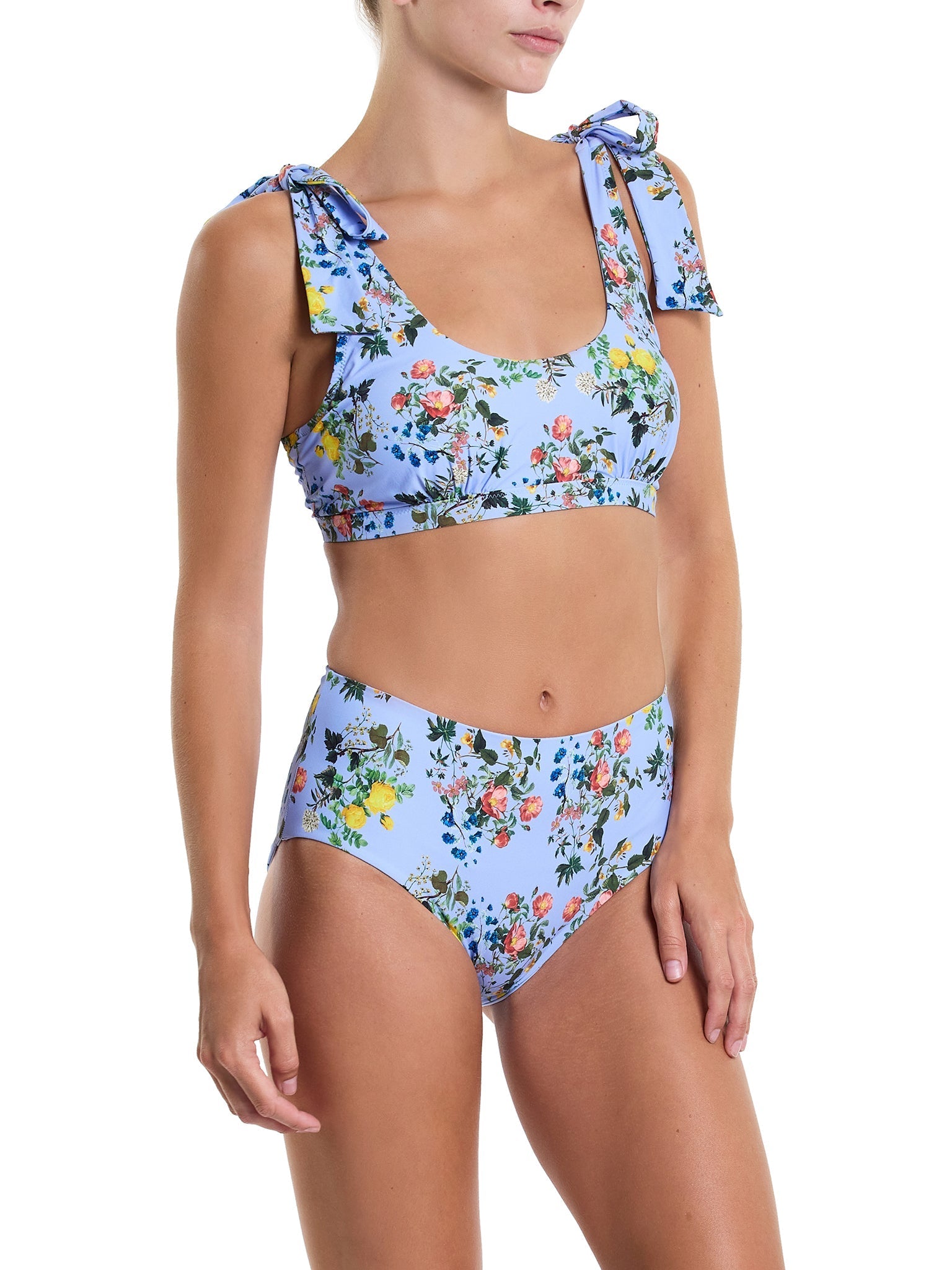 Women's Scoop Neck Swim Top - Flattering One Piece Bathing Suit for Beach & Pool - Perfect for Swimming, Sunbathing & Vacation