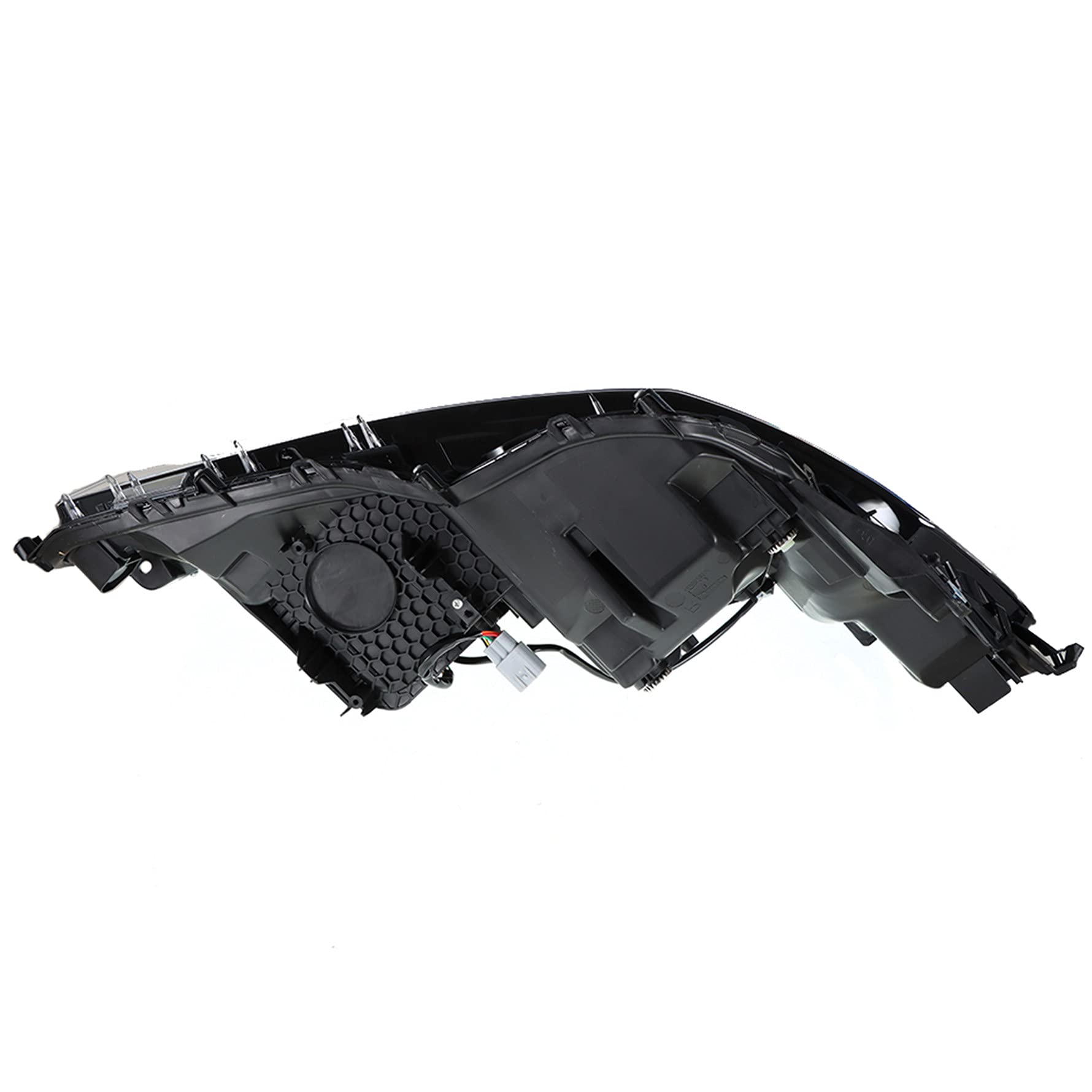 Munirater 81150-06C40 TO2502255 Black Left Front LED Projector Headlight Assembly - Driver Side Replacement for 2018-2019 Toyota Camry L/LE/SE Models | Perfect for Night Driving & Style Upgrade