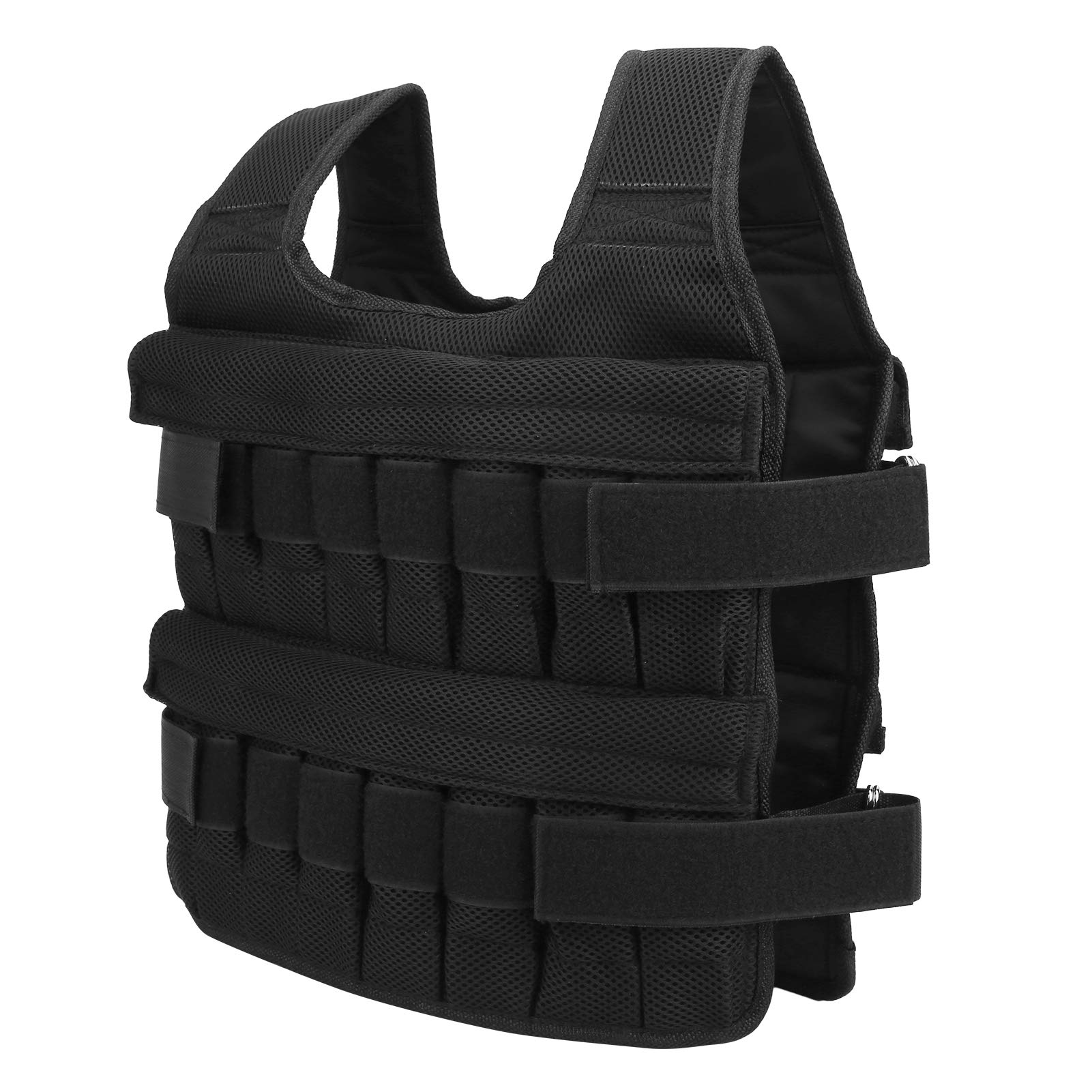 Shock-Absorbing Weighted Running Sandbag Vest - High Density Fitness Vest for Workouts & Weight Loss - Perfect for Cross Training, HIIT & Outdoor Running