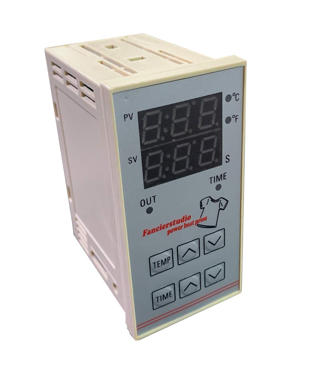 Fancierstudio Heat Press Replacement Temperature Controller - 15x15 Power Heat Press Thermostat for T-Shirt Printing, Sublimation & Vinyl Transfer