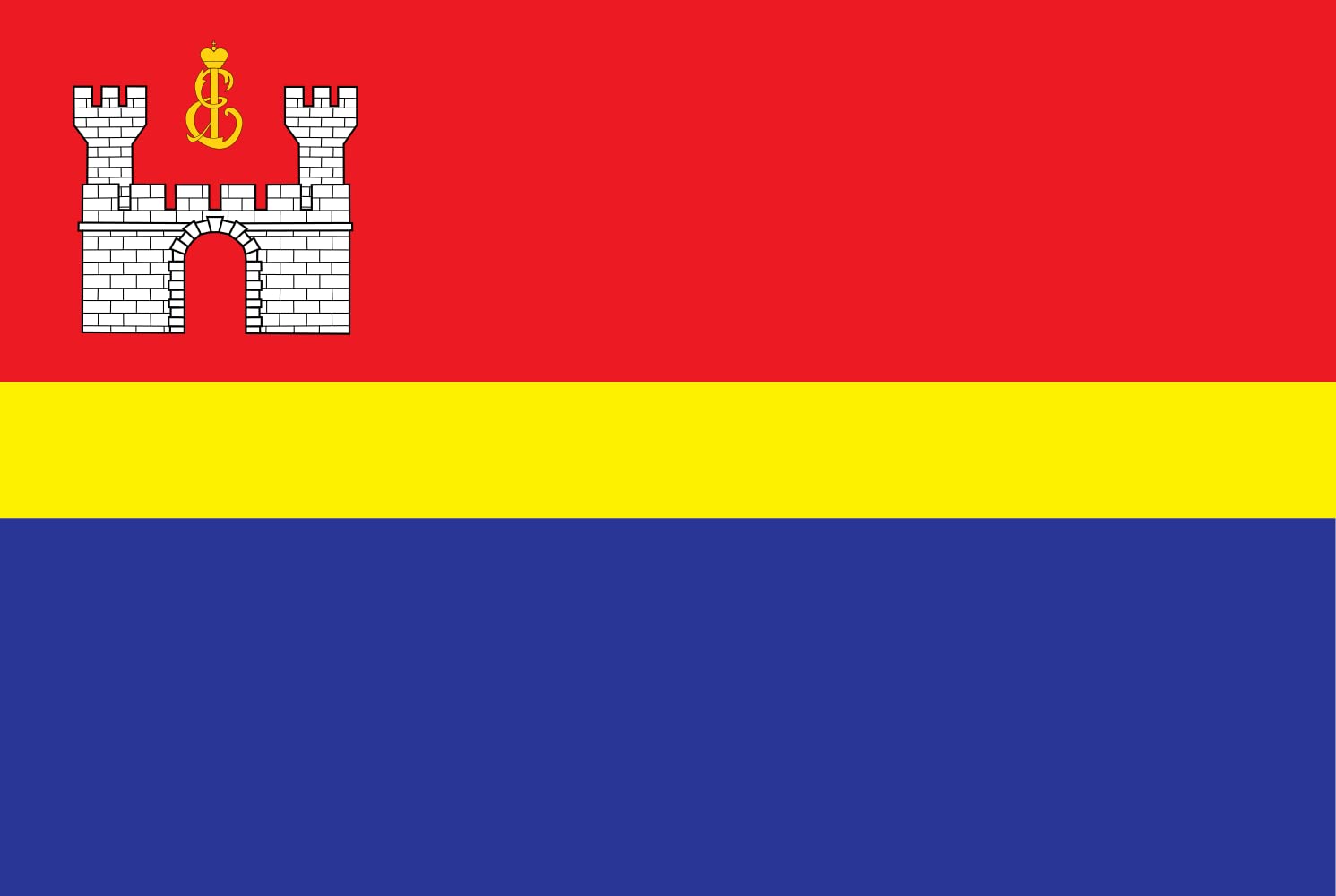 XXL Kaliningrad Oblast Landscape Flag - 150x225cm (5x7.5ft) | 3.375m² (36sqft) | 100% German-Made Durable Outdoor Flag for Parades, Stadiums & Government Buildings