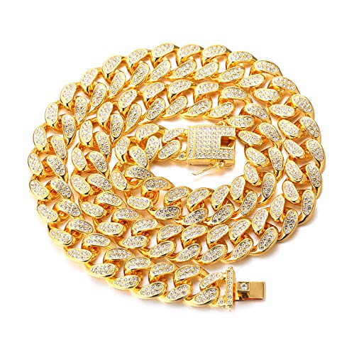 20mm Gold Plated Necklace