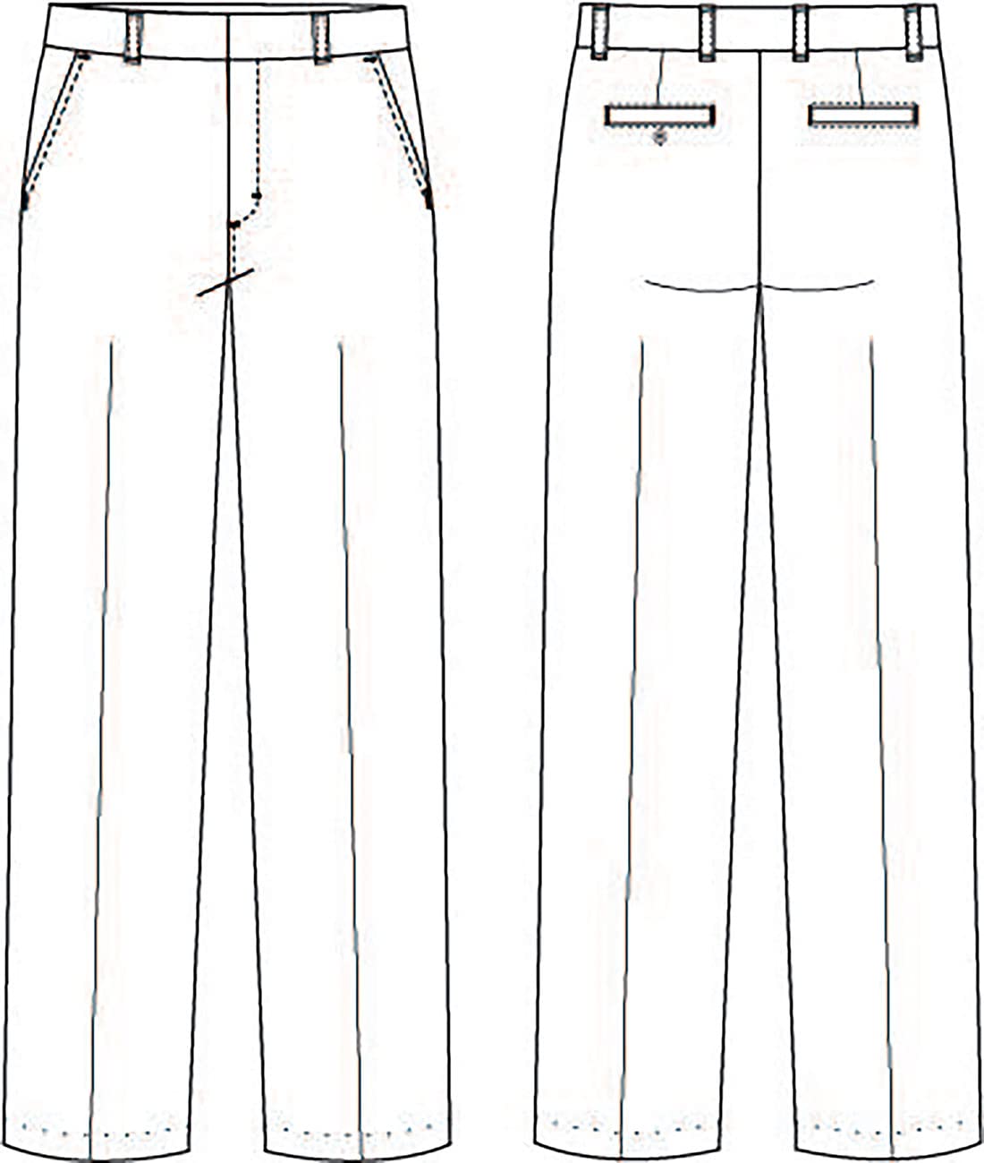 Best Unisex Flat Front School Uniform Pants for Kids & Teens - Comfortable Classroom Wear for Daily School Activities