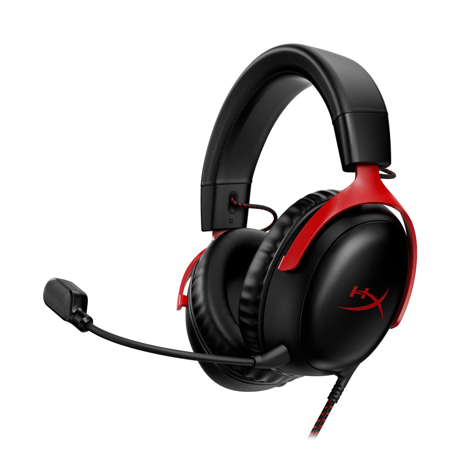 HyperX Cloud III Wired Gaming Headset & QuadCast S RGB USB Microphone Bundle - Perfect for PC, PS5, Xbox Streaming & Professional Esports