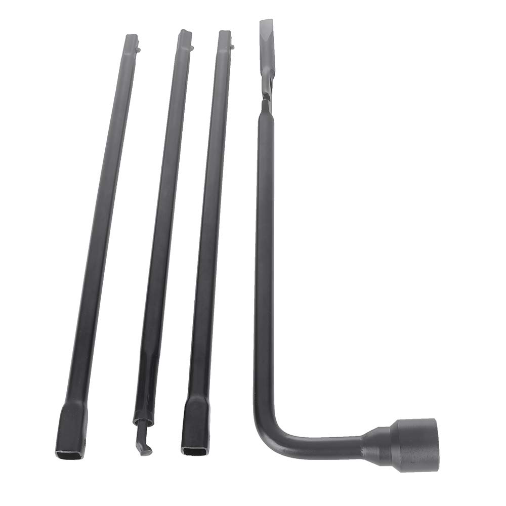 ROADFAR Spare Tire Tool Kit with Lug Nut Wrench - Compatible with Cadillac Escalade 2002-2015, Escalade ESV 2003-2015 & Escalade EXT 2002-2013 - Essential for Roadside Tire Changes & Emergency Car Repairs