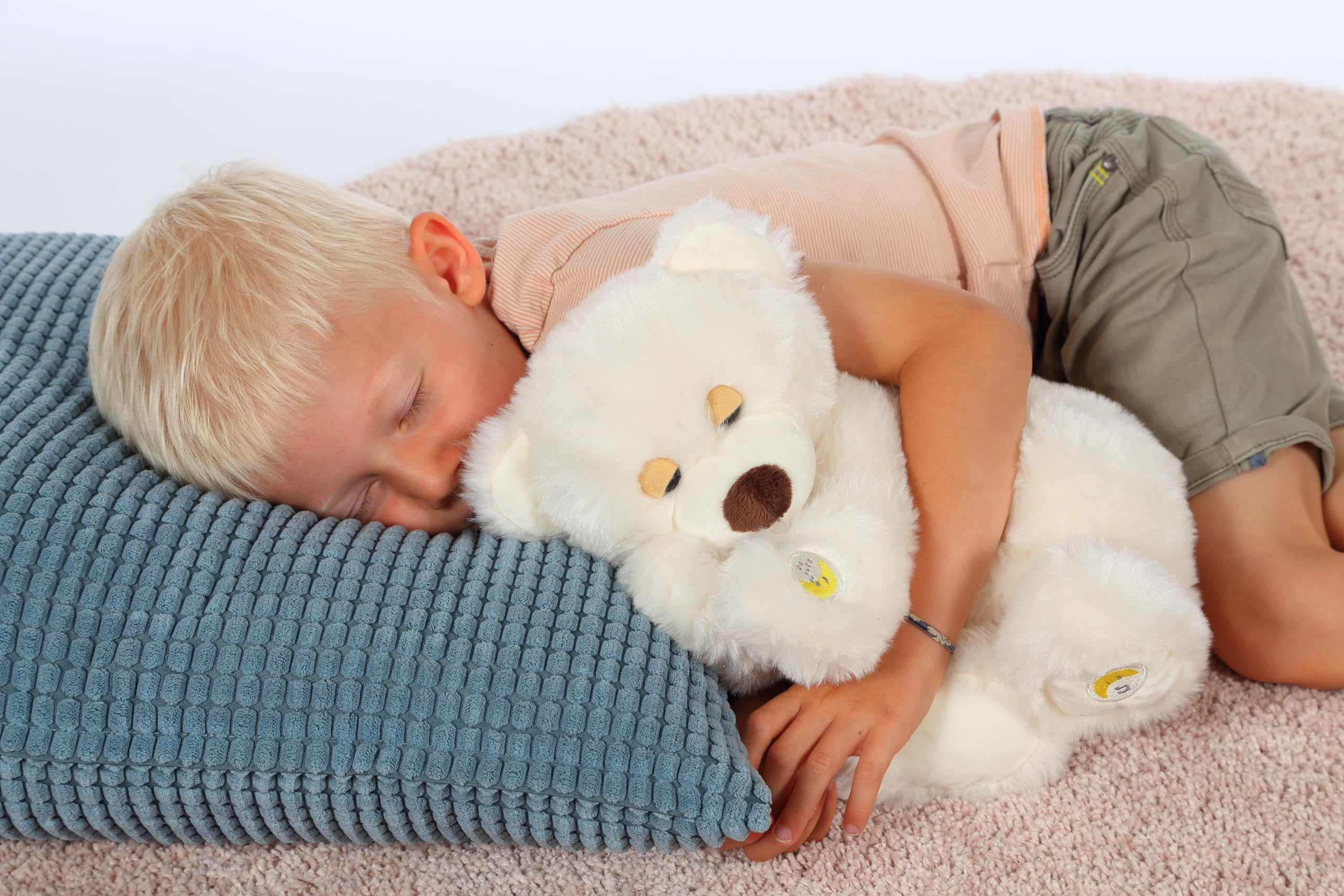 Gipsy Toys - Dreamy Sound Bear Plush - 30 cm Soft Stuffed Animal Toy - Beige - Perfect for Kids' Bedtime Comfort & Nursery Decor