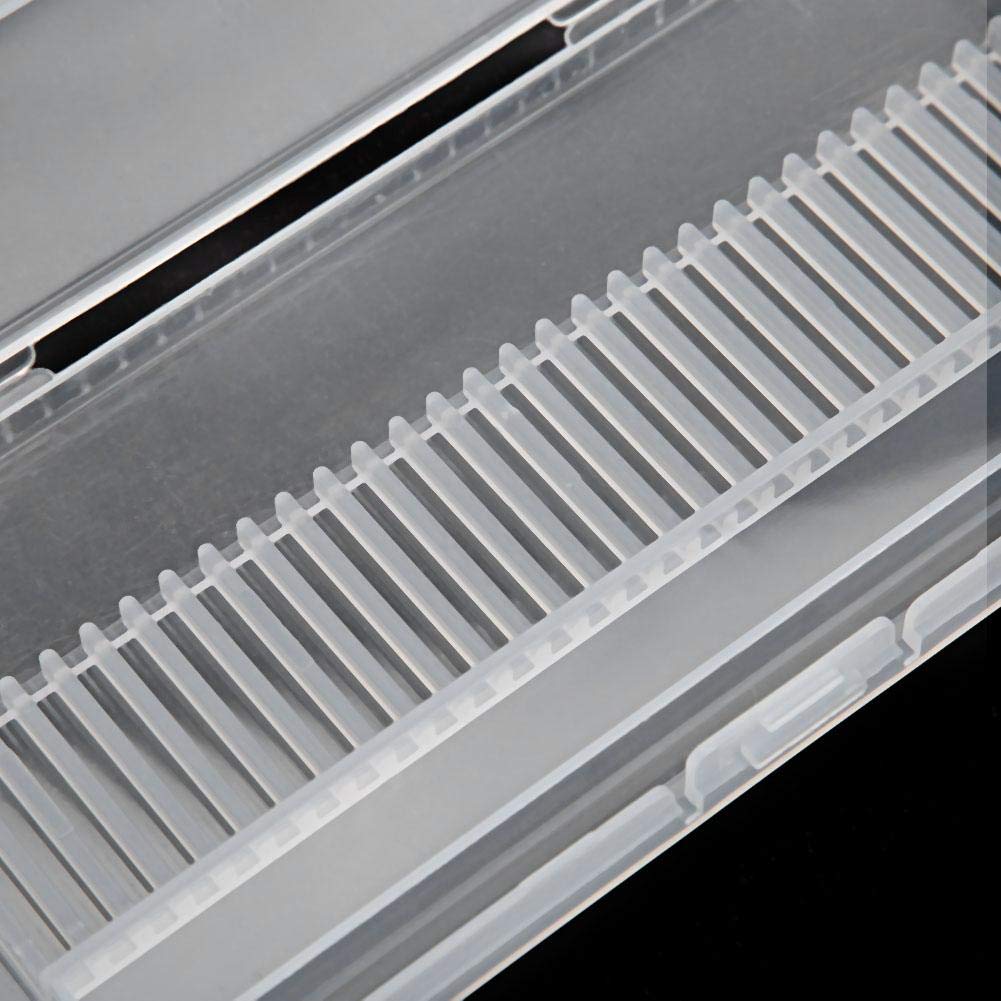 30-Hole Nail Drill Bit Storage Box - Organizer for Manicure & Pedicure Tools