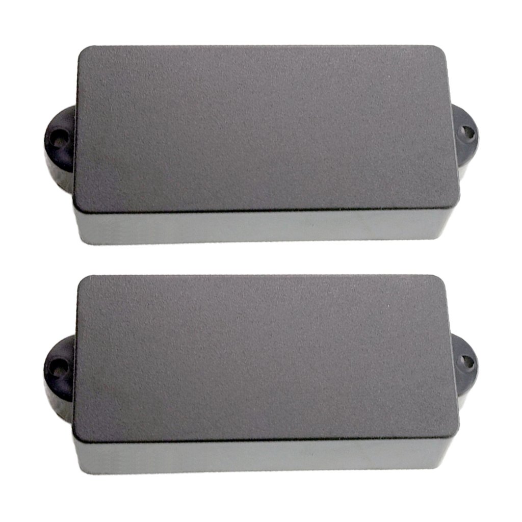 2-Pack Closed Pickup Covers for 4-String Electric Bass Guitar - Protect Your Pickups from Dust & Damage (Perfect for Stage Performances & Studio Recording)