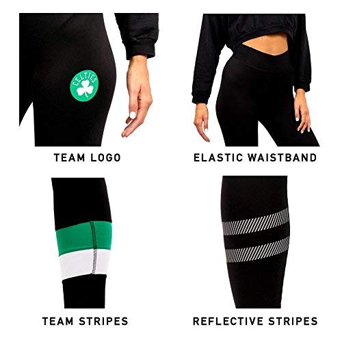 Ultra Comfort NBA Women's Leggings - High Waist Yoga Pants for Workout, Running & Gym - Breathable Sports Tights for Basketball Fans - Perfect for Fitness, Lounge & Casual Wear