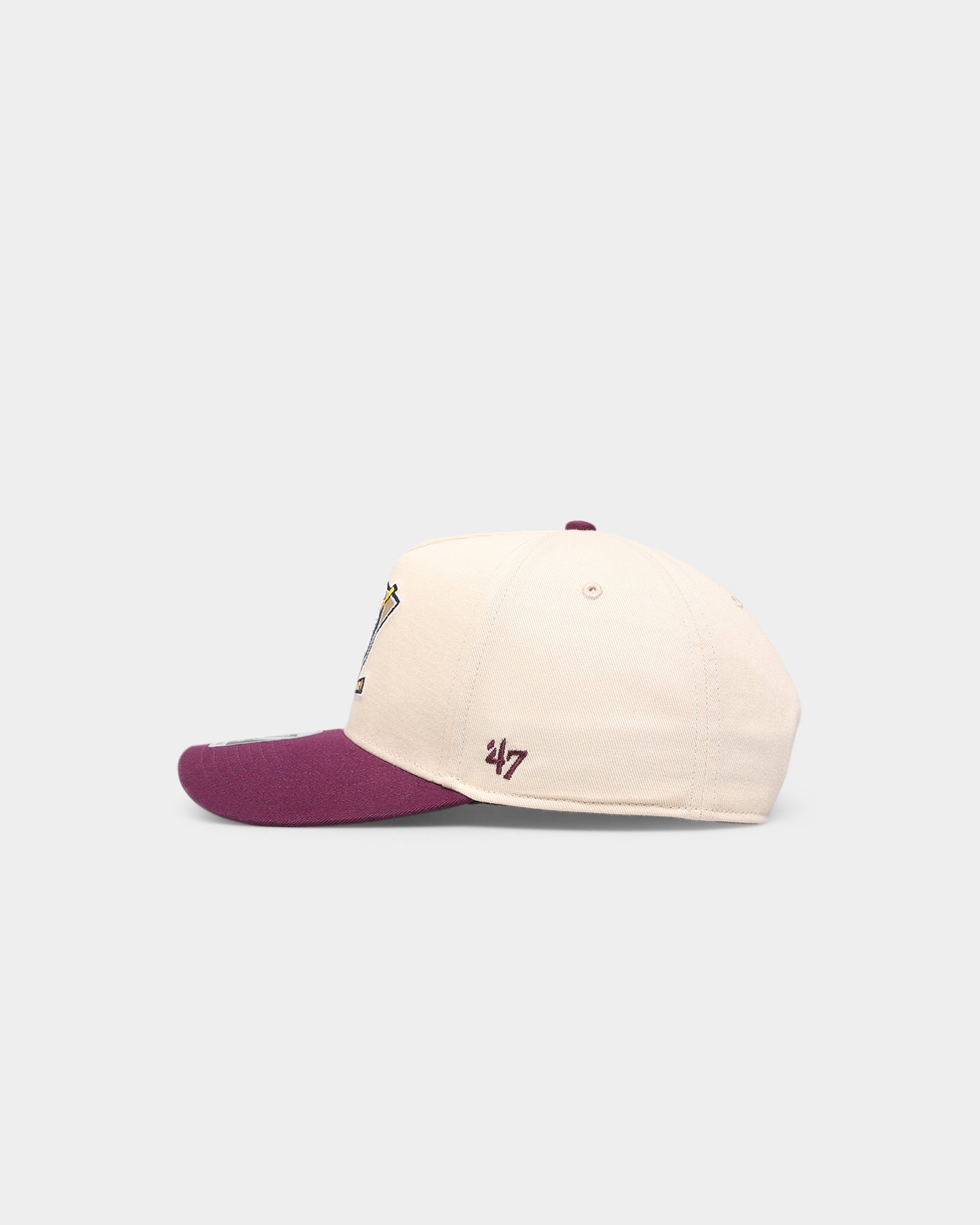 47 Brand Anaheim Ducks 'Ducks' Legend Replica '47 MVP DT Snapback Natural Hat - Official NHL Licensed Adjustable Baseball Cap for Men & Women - Perfect for Game Day, Sports Fans & Streetwear Fashion