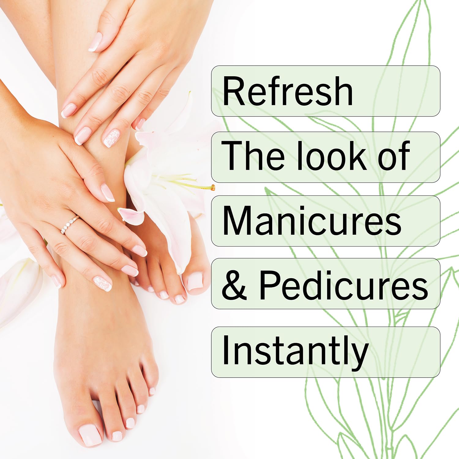 Organic Cuticle Oil for Nails - Nail Strengthener & Growth Treatment with Pomegranate & Argan Oil - Moisturizing Cuticle Care - Sunday Scent - 3ml - Perfect for Manicures, Nail Salons & At-Home Nail Care