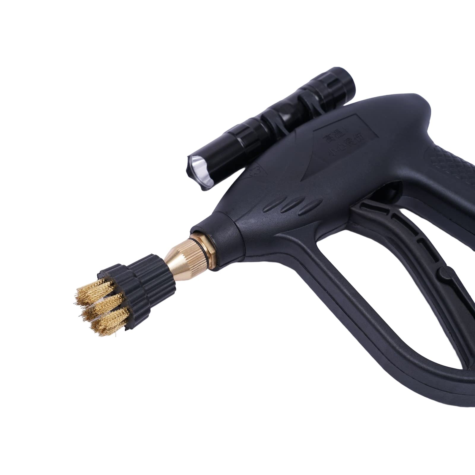 1600W High Pressure Steam Cleaner for Home & Auto - 110V Portable Multi-Purpose Handheld Steam Cleaning Machine for Floors, Counters, Windows, Tiles, Grout - Perfect for Deep Cleaning, Sanitizing & Stain Removal (Black)