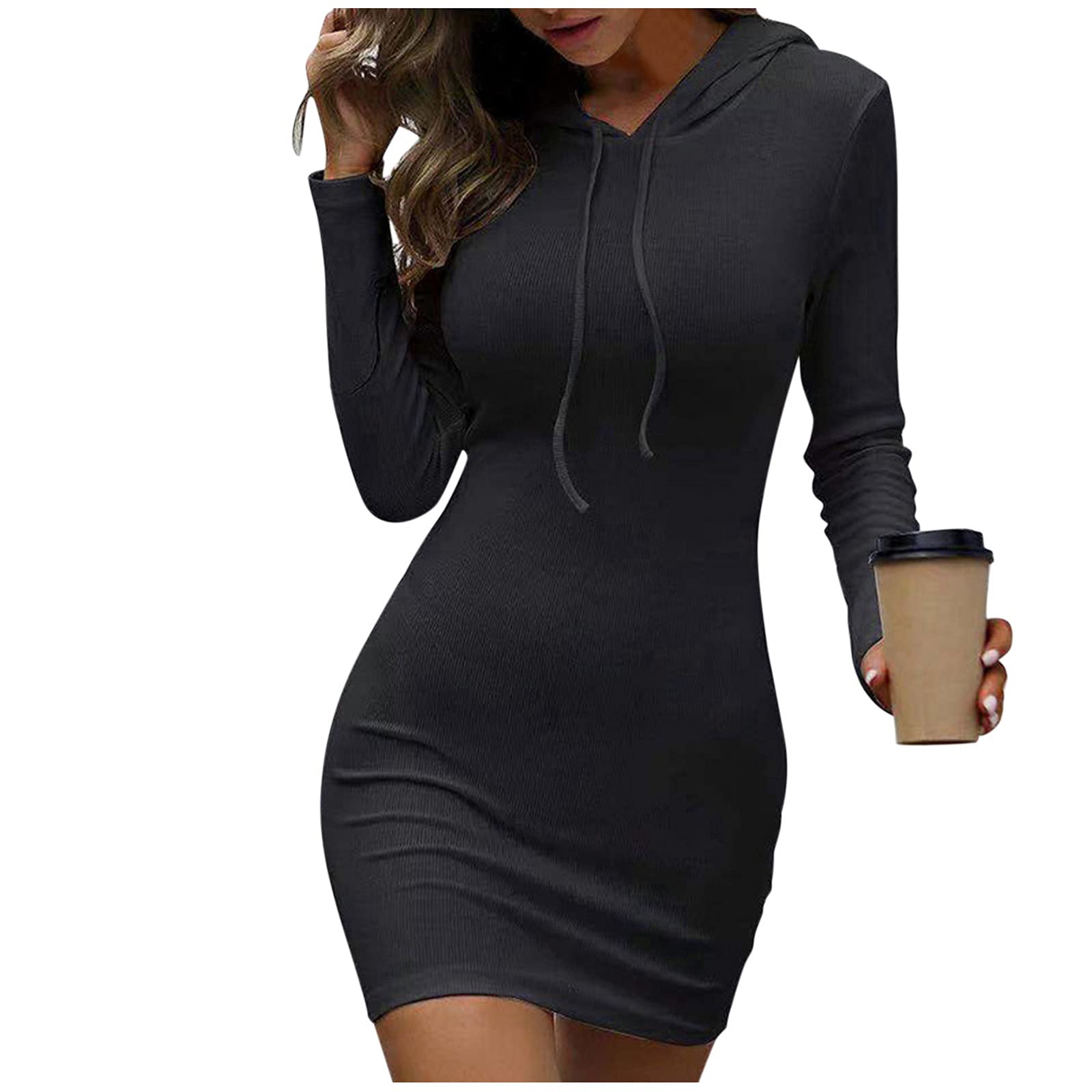 BIBOKAOKE Plus Size Women's Casual Summer Dress - Solid Color Round Neck Beach Dress for Women | Perfect for Vacation, Outings & Everyday Wear