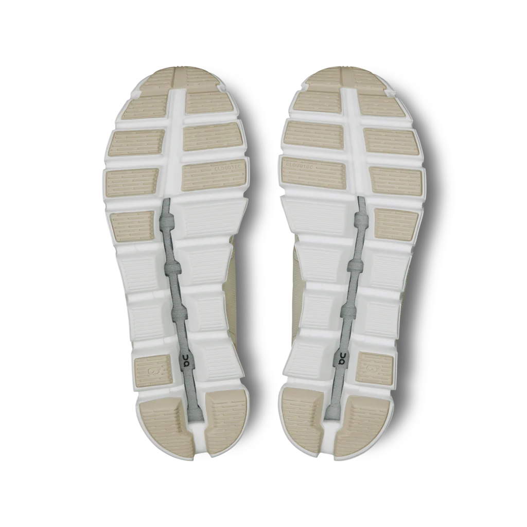 ON Men's Cloud 5 Running Shoes - Lightweight & Cushioned Sneakers for Men in Cream/Sand | Perfect for Jogging, Gym Workouts & Daily Wear