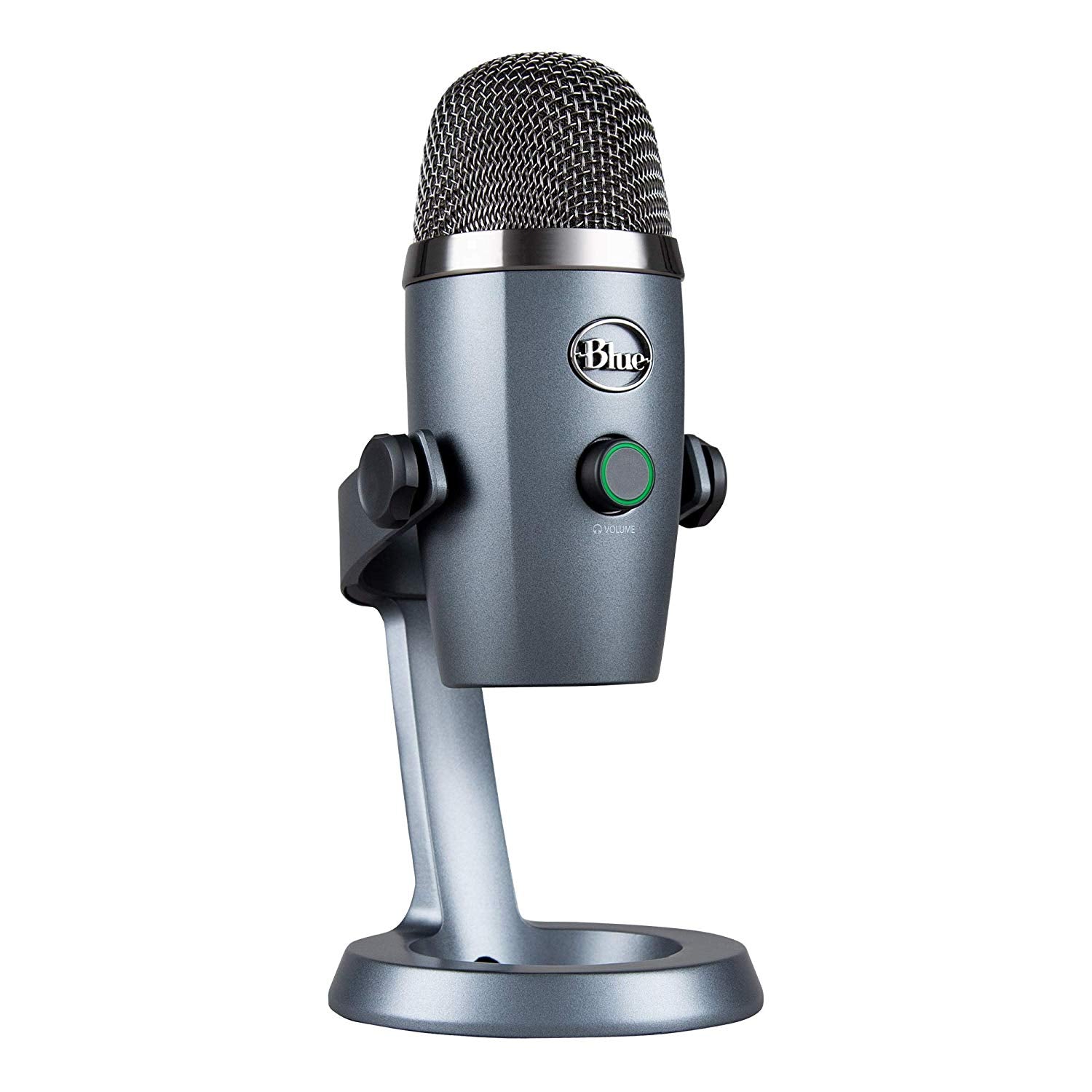 Blue Yeti Nano Premium USB Microphone for Recording, Streaming & Podcasting - Shadow Grey - Perfect for Home Studios, Gaming & Voiceovers