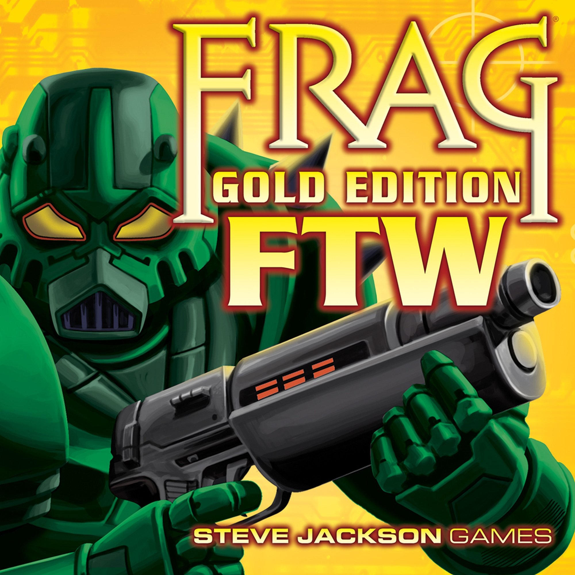 Steve Jackson Games Frag Gold Edition - Fun Strategy Board Game for Adults & Teens | Perfect for Game Nights & Parties