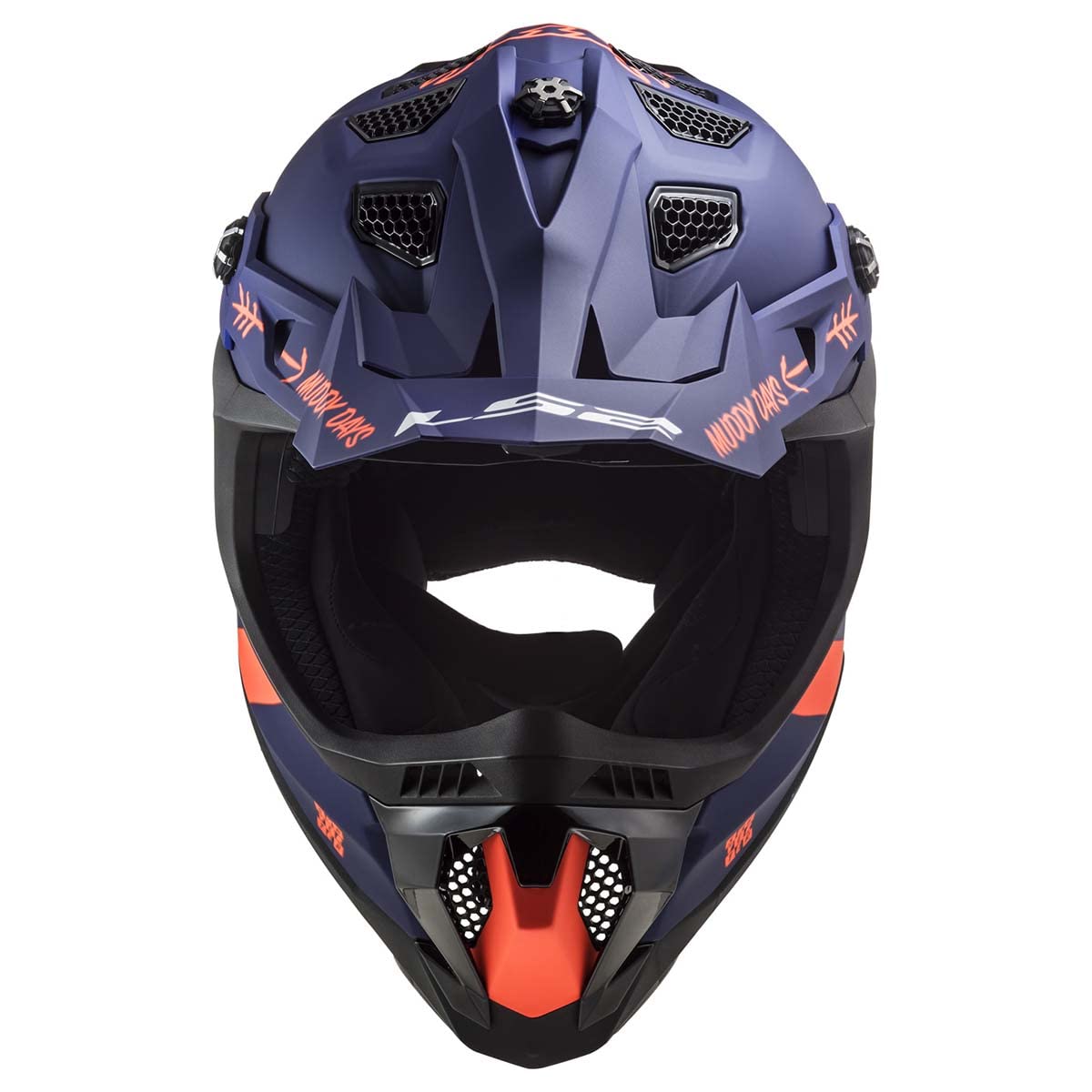 LS2 MX-Off Road Subverter Evo Helmet - DOT Certified Dirt Bike & ATV Motocross Helmet for Men - Lightweight & Ventilated for Trail Riding & Adventure Racing