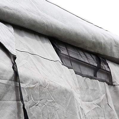 CoverMaster Gold Shield RV Cover for 12' to 14' Pop-Up Campers - 5-Layer Waterproof Protection for Travel Trailers & Folding Campers - Perfect for Outdoor Storage & Winter Weather Protection