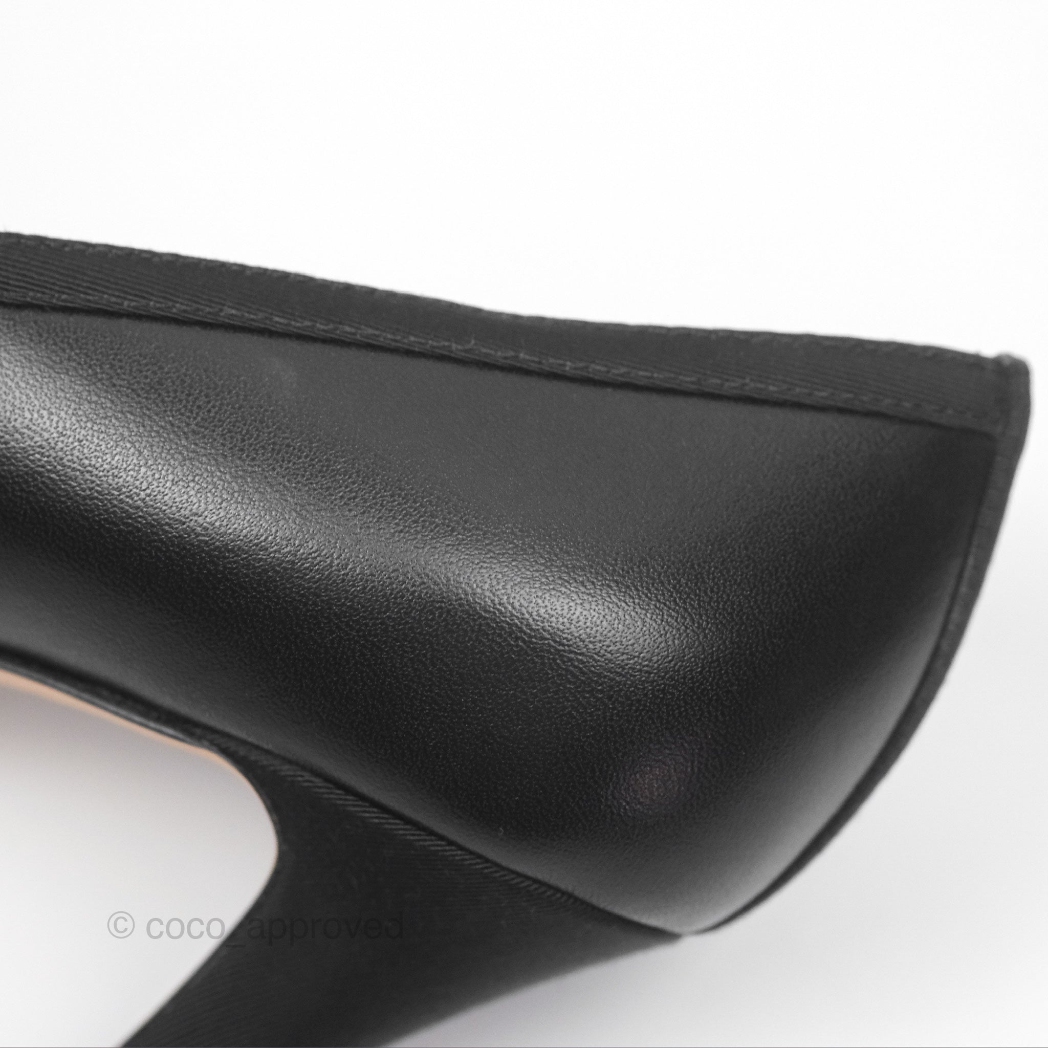 Chanel Classic CC Black Lambskin Heels Women's Size 39.5 - Luxury High Heel Pumps for Evening Parties & Formal Events