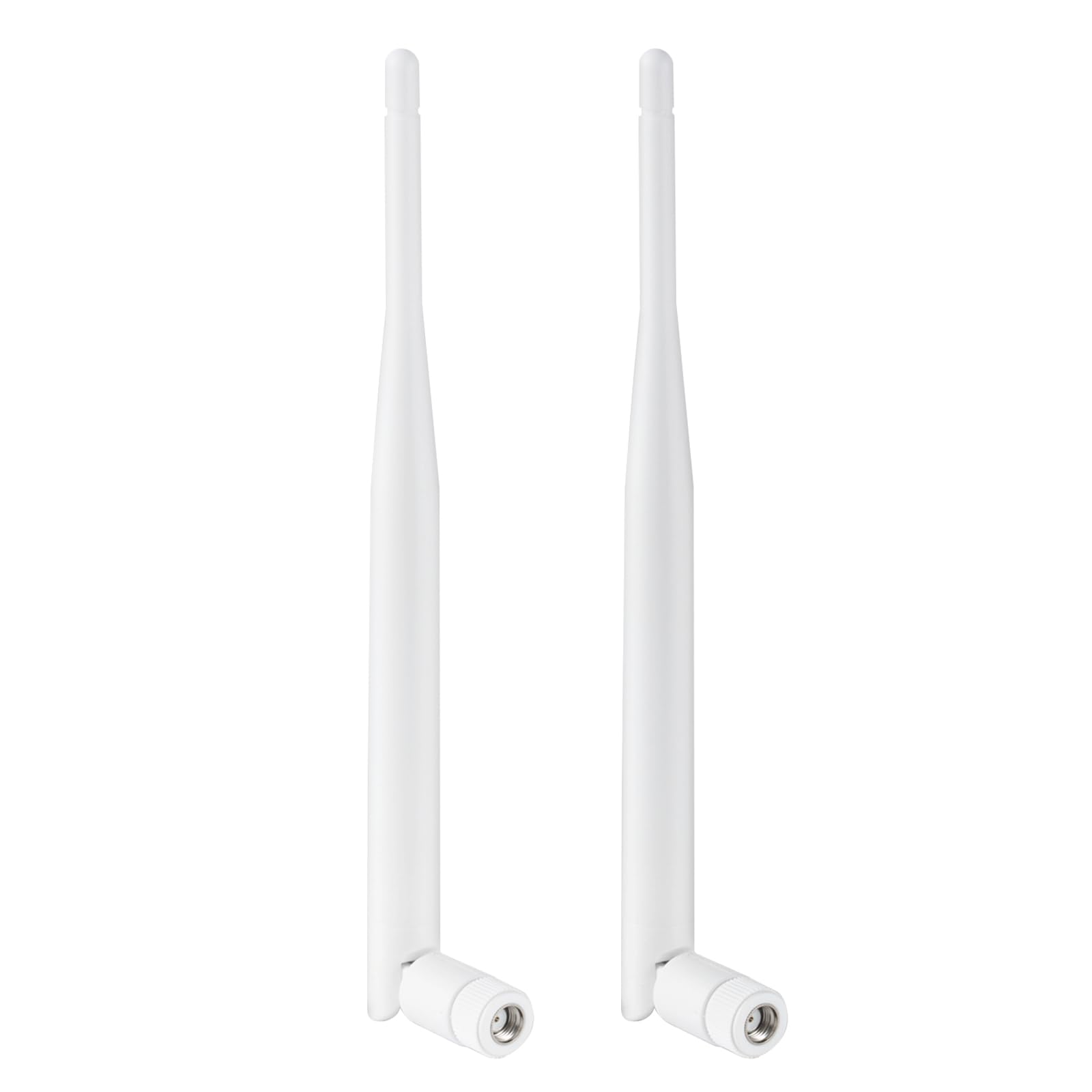 High-Gain 9dBi Dual Band 2.4GHz/5GHz WiFi Antenna with PR-SMA Male Connector - Compatible with Reolink Security Cameras, DVR Recorders, WiFi Routers & Surveillance Monitors (2-Pack) - Perfect for Home Security Systems & Wireless Network Boosting - Eifagur