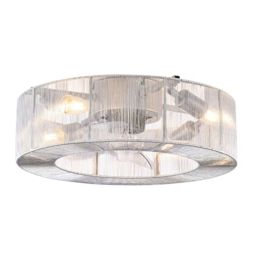 Silver, flush mount