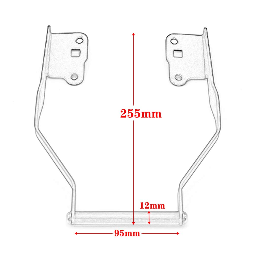 EasyGo Universal Motorcycle Phone Mount Holder for BMW F750GS F850GS (2018-2020) - GPS & Smartphone Bracket for Adventure Riding, Commuting & Navigation