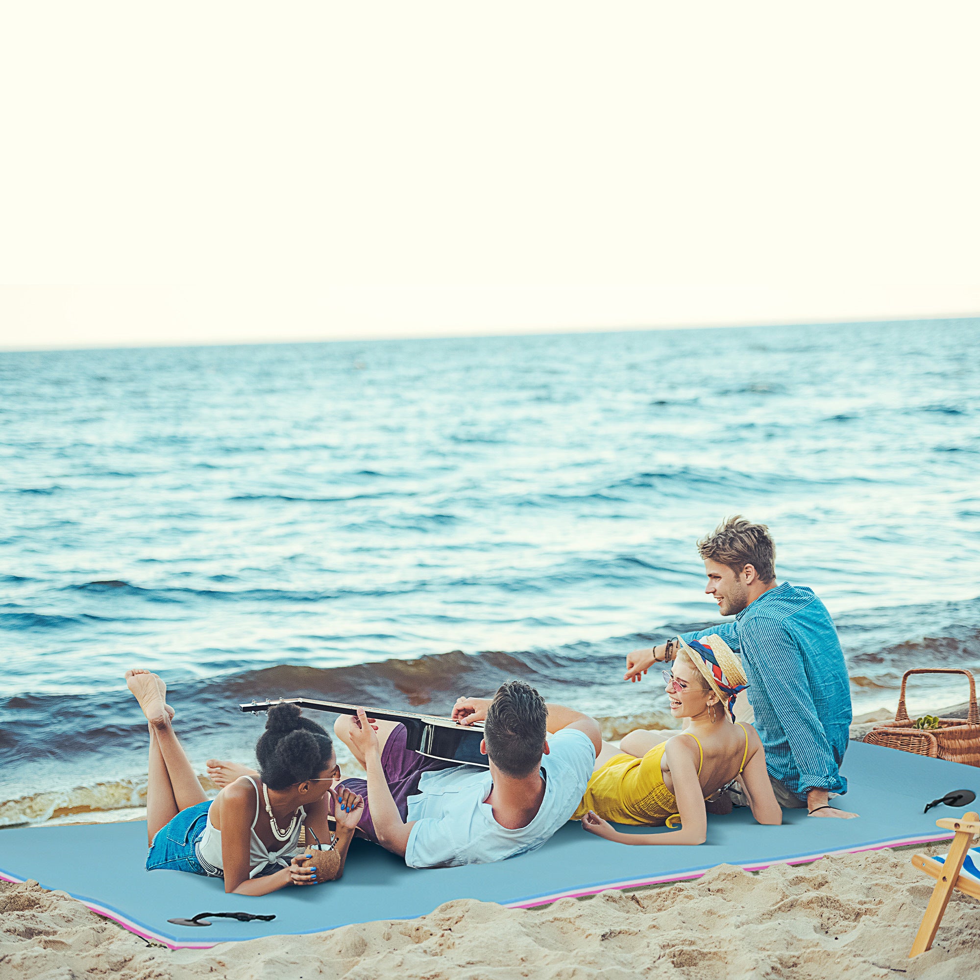 10' x 5' Floating Water Mat - 3 Layer Thick & Durable Lily Pad Pool Float for Swimming, Lakes & Oceans - Perfect for Family Fun, Relaxation & Water Activities