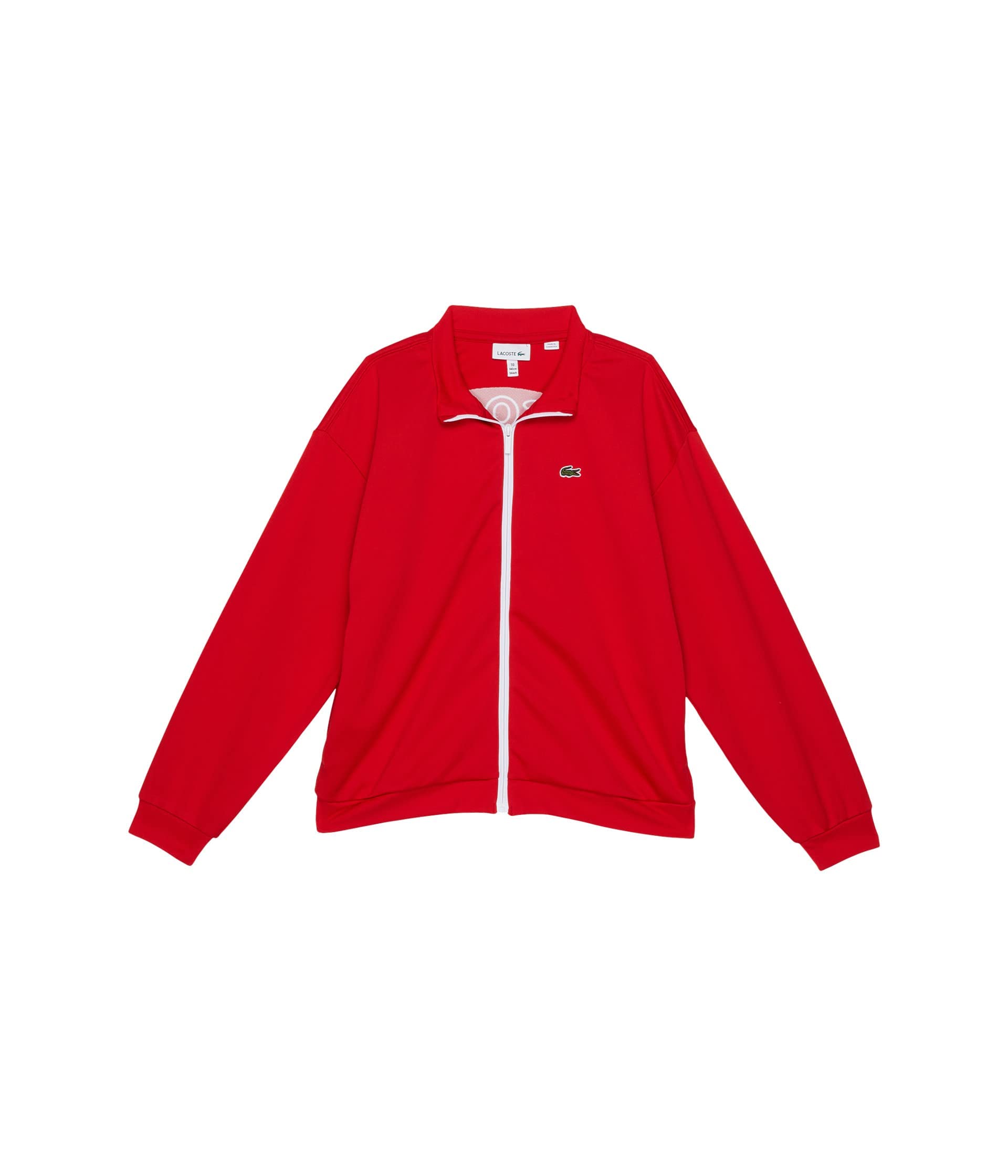 Lacoste Boys Heritage Codes Graphic Full Zip Hoodie - Toddler, Little Kids & Big Kids Sizes - Comfortable & Stylish for School, Play & Outdoor Activities