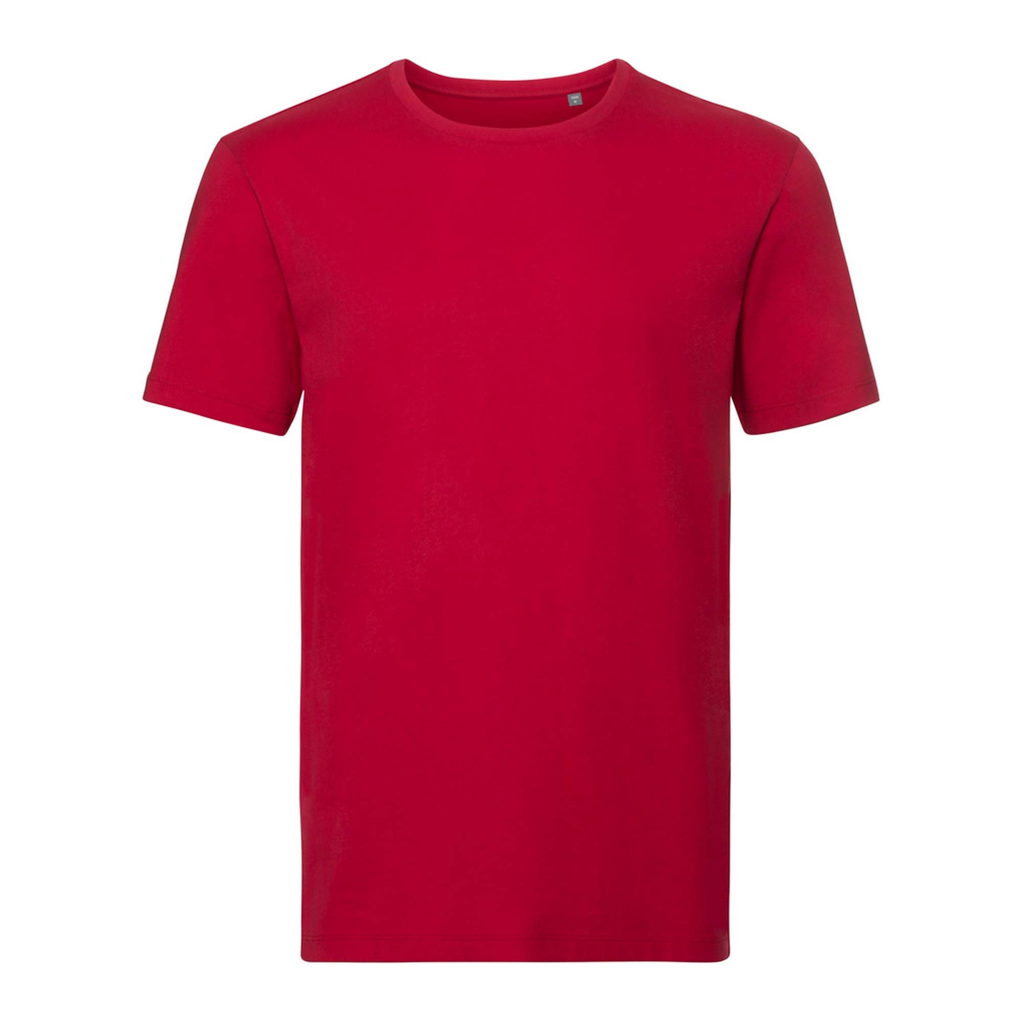 Russell Men's 100% Organic Cotton T-Shirt - Soft, Breathable & Comfortable for Casual Wear, Gym & Everyday Use