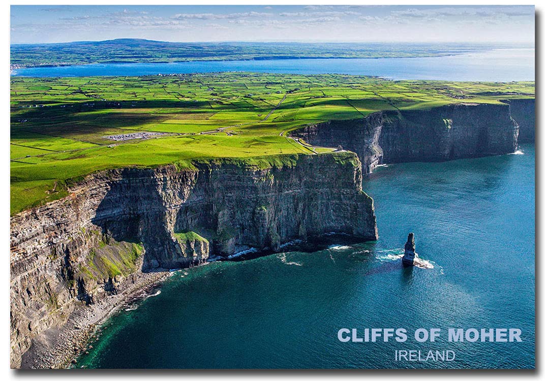 Cliffs of Moher Ireland Travel Fridge Magnet 2.5x3.5 Inch - Perfect Souvenir for Refrigerator, Office & Travel Memories