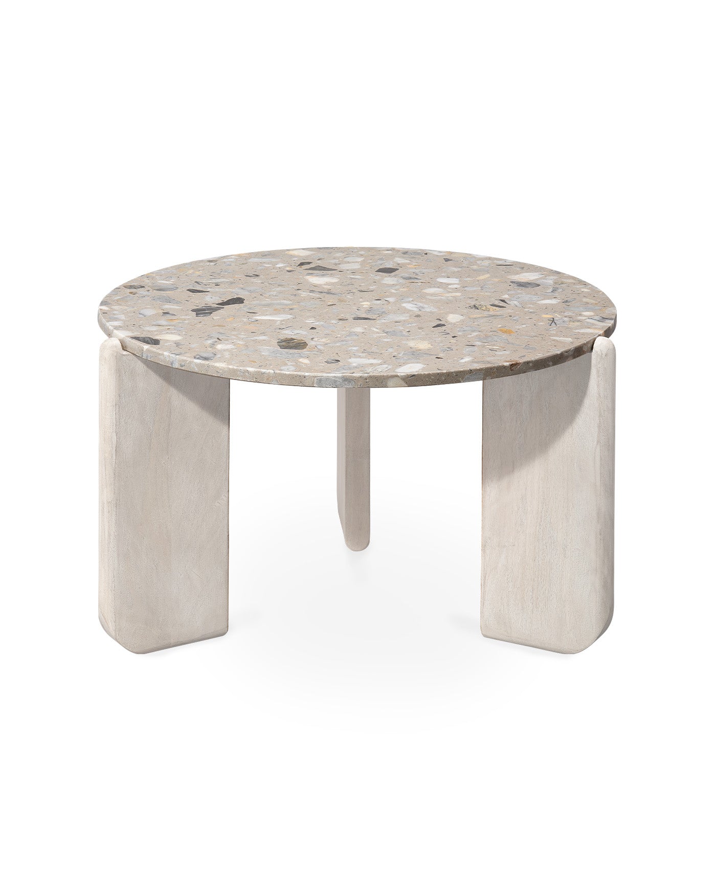Modern Quarry Coffee Table - Solid Wood Living Room Furniture for Home Decor | Perfect for Small Spaces, Apartments & Cozy Gatherings