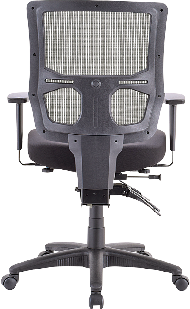 Eurotech Apollo II Multi-Function Mid Back Office Chair MFST5455 - Ergonomic Adjustable Desk Chair for Home & Office Workspace