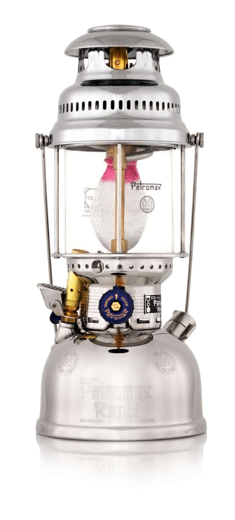 Petromax HK500 High-Pressure Kerosene Lantern - 500 Candlepower, 1 Quart Fuel Tank - 400W Bright Camping & Emergency Light - Handcrafted for Outdoor Adventures, Power Outages & Backyard Gatherings