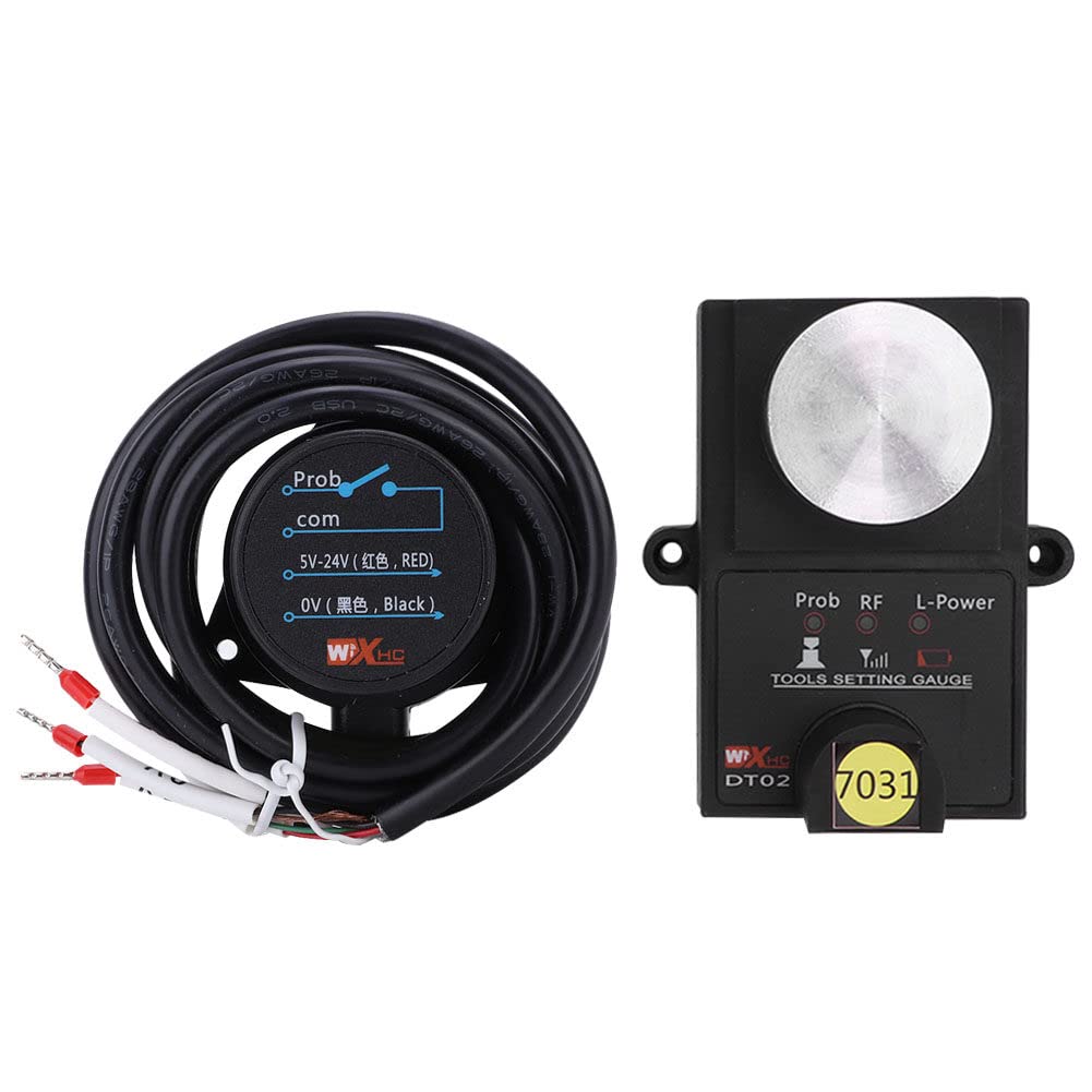 Universal CNC Wireless Tool Setting Gauge - Precise Machining Center Presetter for Lathes & Mills | Perfect for Workshop Tool Calibration & CNC Machine Maintenance