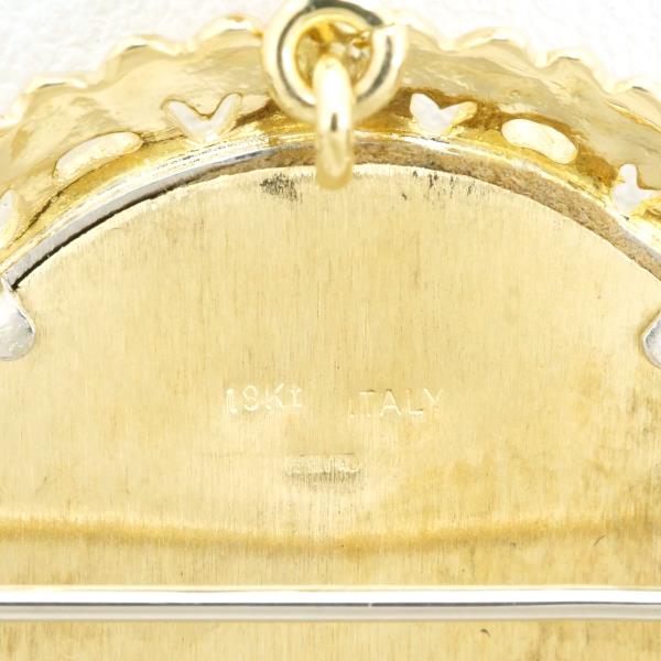 18K Yellow Gold & White Gold Diamond Necklace & Brooch Set - Elegant Jewelry for Weddings, Parties & Special Occasions