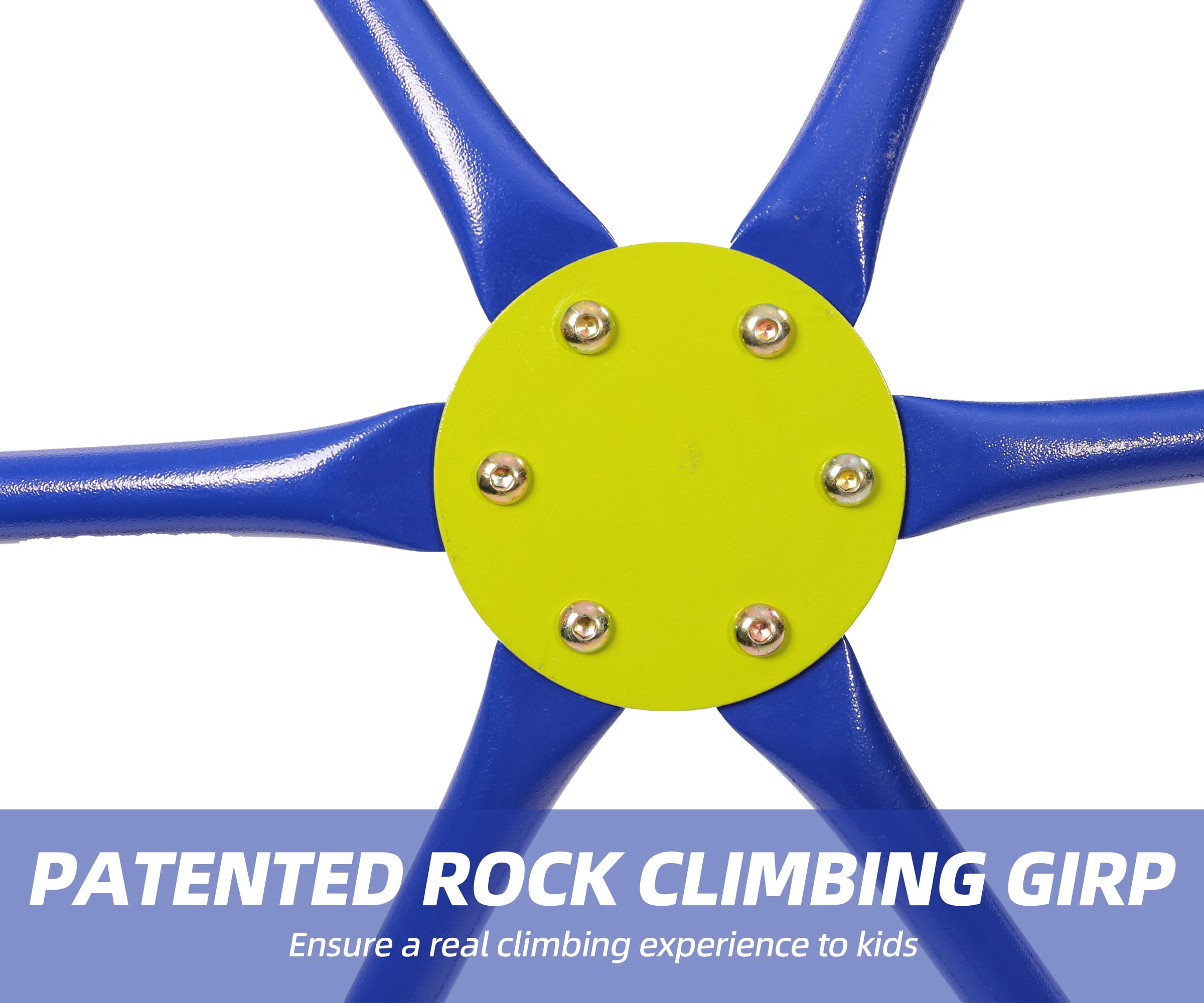 NUNU LAB 8FT Kids Climbing Dome with Slide - Indoor & Outdoor Jungle Gym for Toddlers Ages 3-6 | 330LBS Weight Capacity | Anti-Rust UV-Resistant Steel Frame | Easy Assembly | Perfect Gift for Boys & Girls | Backyard Playground, Daycare Center, Park Activity Equipment