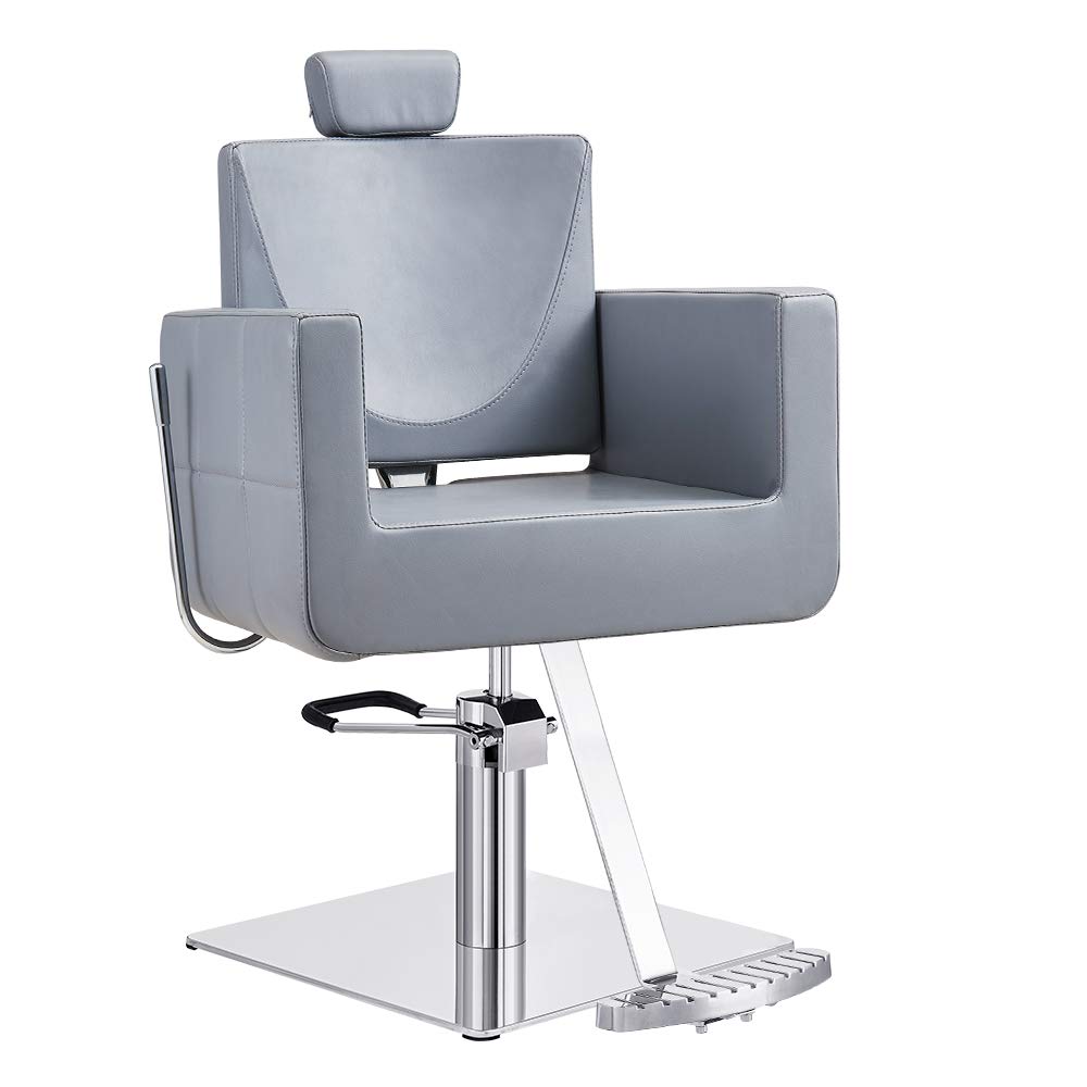 Dir Beauty All-Purpose Reclining Salon Chair for Makeup, Threading & Beauty Services - Adjustable Professional Styling Chair for Salon, Spa & Home Use