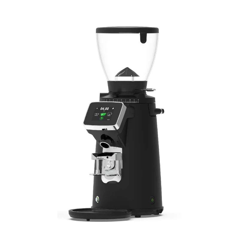 Compak E6 OD LLS Commercial Espresso Grinder - Black - Professional Coffee Shop & Home Barista Use