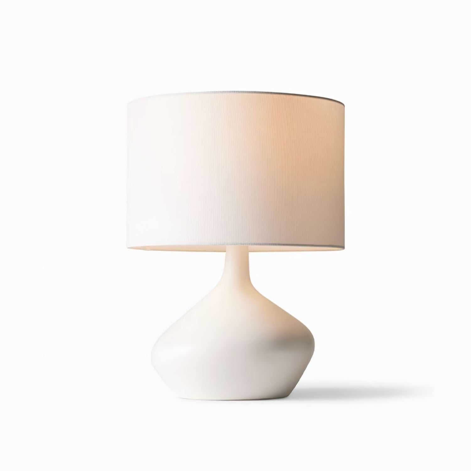Lumea Artisan Ceramic Table Lamp - Handmade Decorative Lighting for Living Room, Bedroom & Office - Perfect for Cozy Ambiance & Home Decor